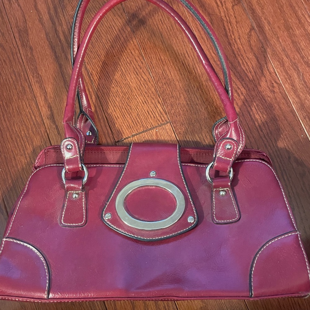 Elegant Red Handbag